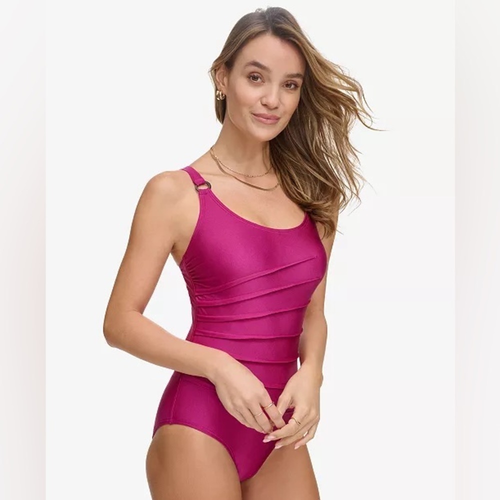 DKNY Women's One-Piece Starburst Swimsuit Size Small NWT